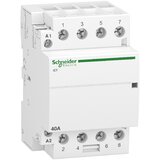 Contactor tetrapolar, 40A, ICT, 4NO, 220V, 50HZ, A9C20844 Schneider